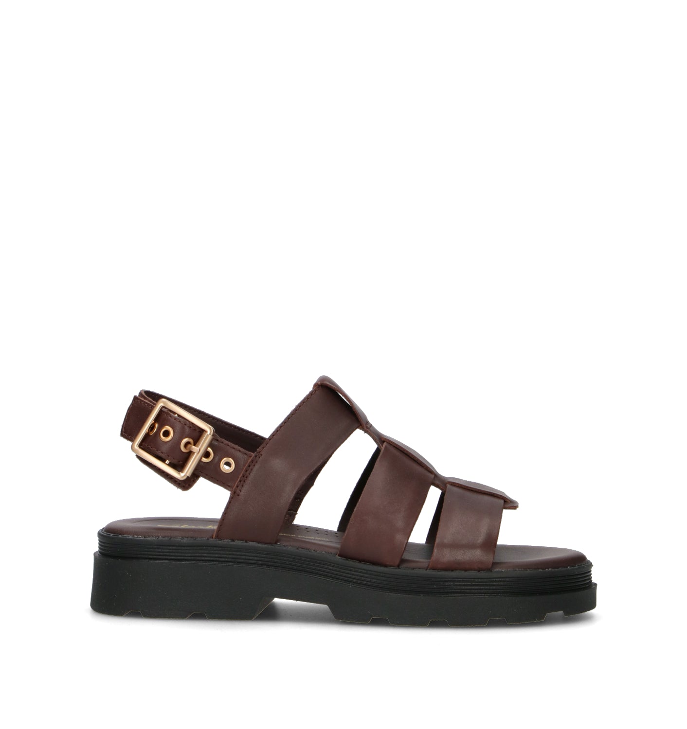 CLARKS CORE ORINOCO3 STRAP Sandalo donna marrone in pelle