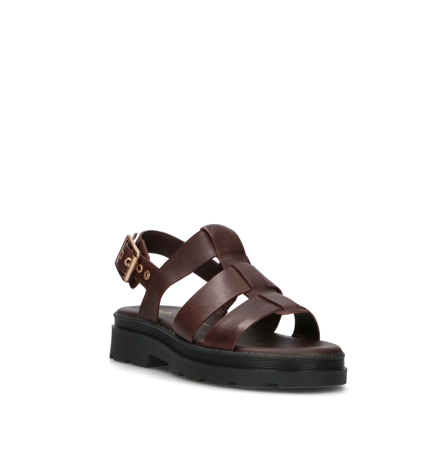 CLARKS CORE ORINOCO3 STRAP Sandalo donna marrone in pelle
