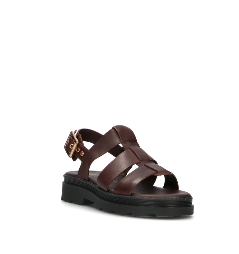 CLARKS CORE ORINOCO3 STRAP Sandalo donna marrone in pelle