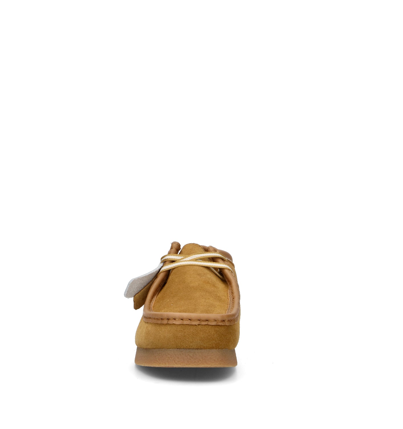 CLARKS EVO WALLABEE Mocassino uomo ocra in suede