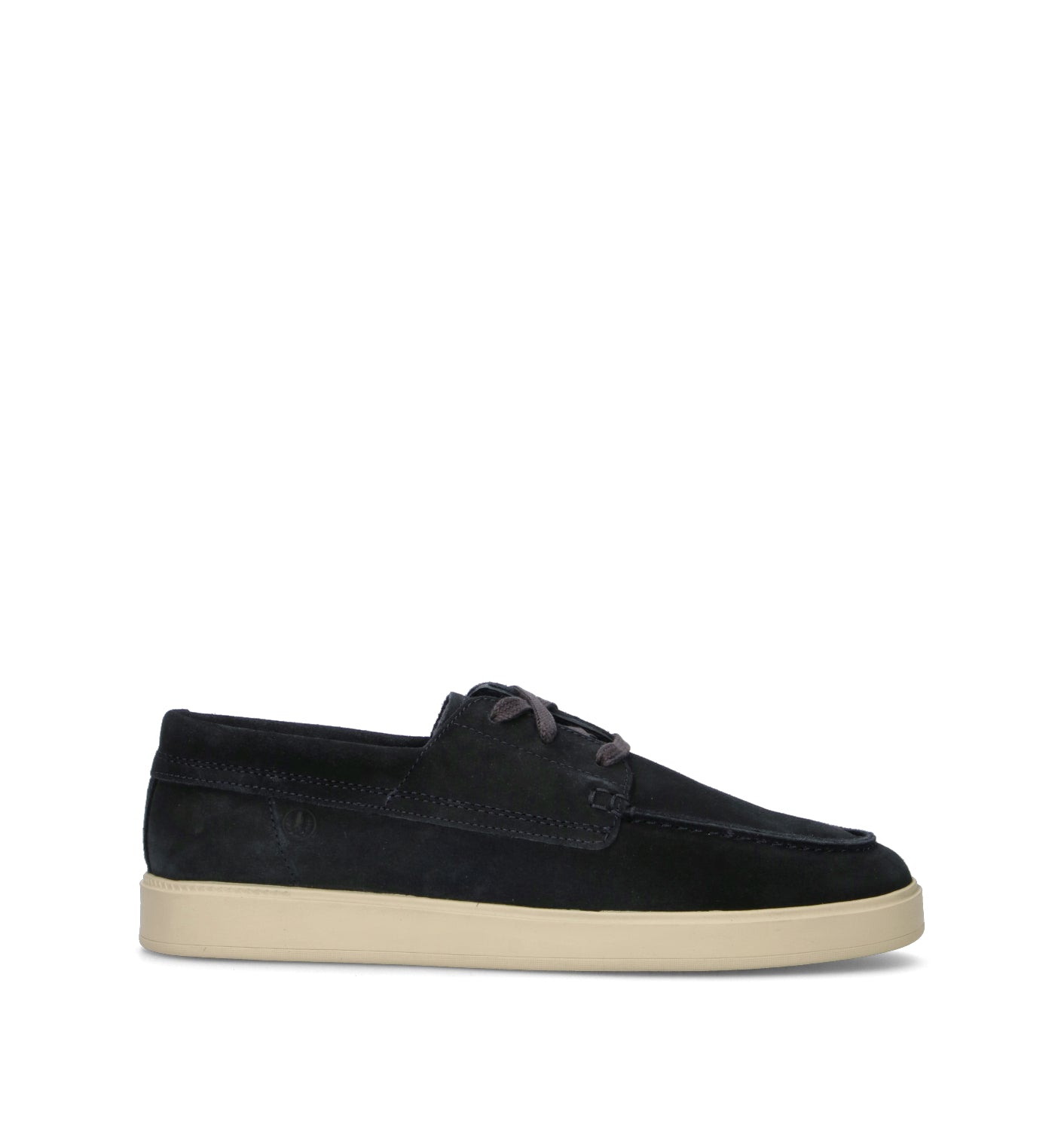 CLARKS CORE LOCKFORD BOAT Stringata uomo blu in suede