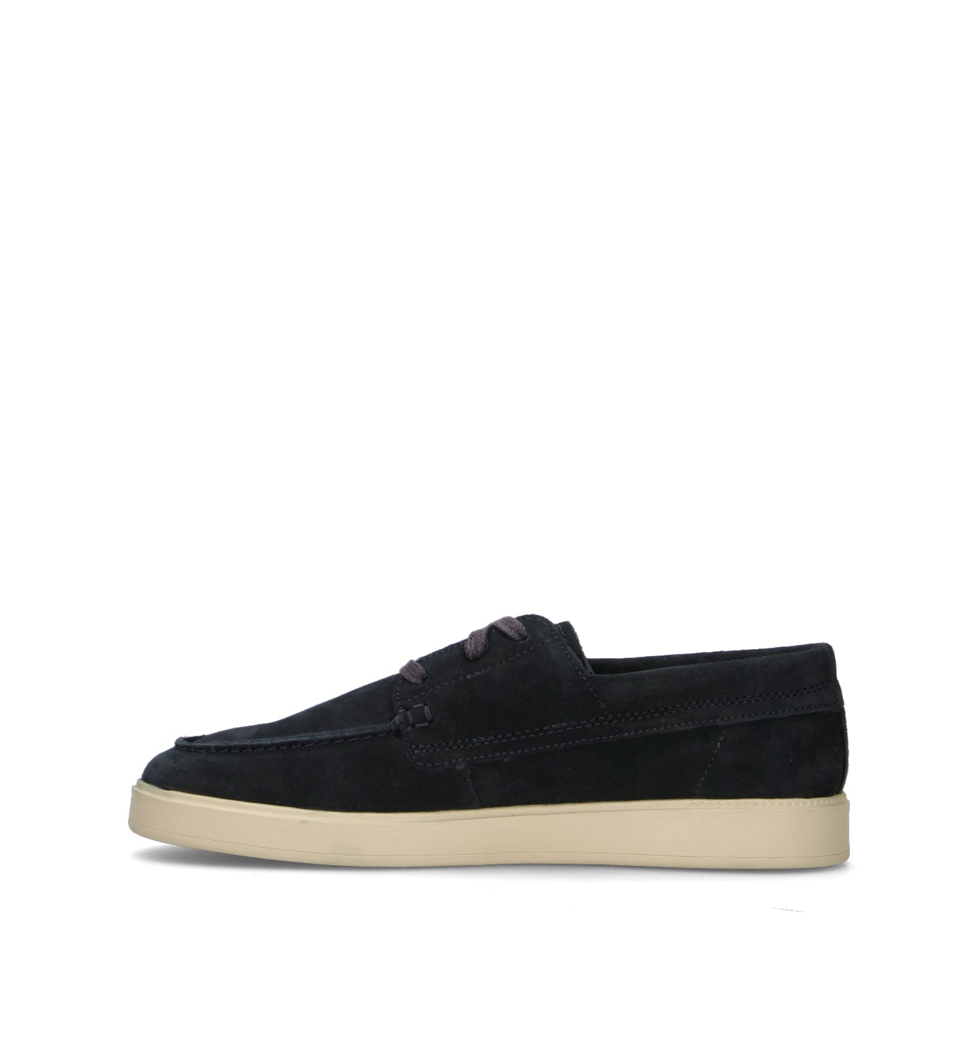 CLARKS CORE LOCKFORD BOAT Stringata uomo blu in suede