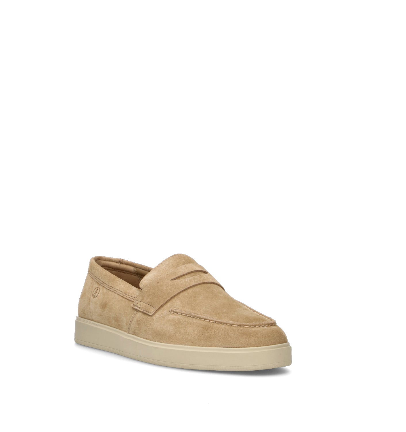 CLARKS CORE LOCKFORD EASY Mocassino uomo beige in suede
