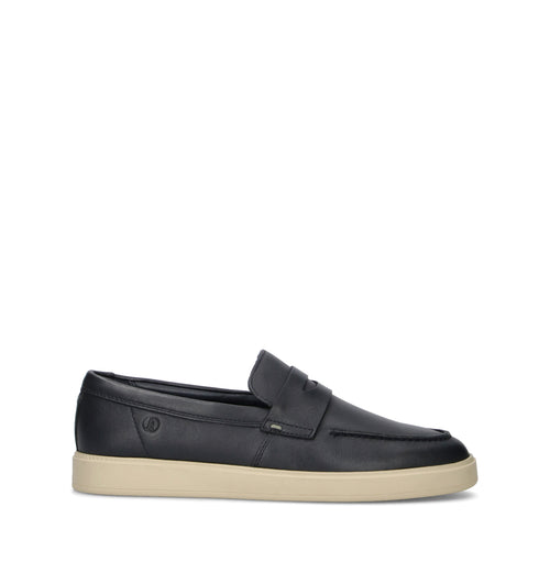 CLARKS CORE LOCKFORD EASY Mocassino uomo blu in pelle