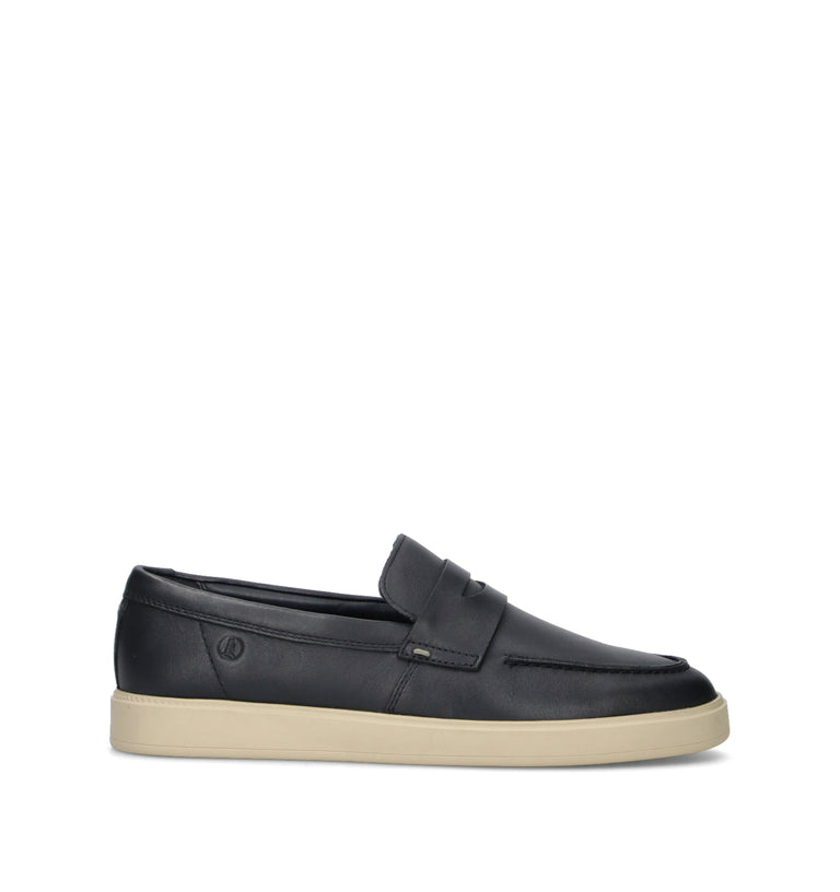 CLARKS CORE LOCKFORD EASY Mocassino uomo blu in pelle