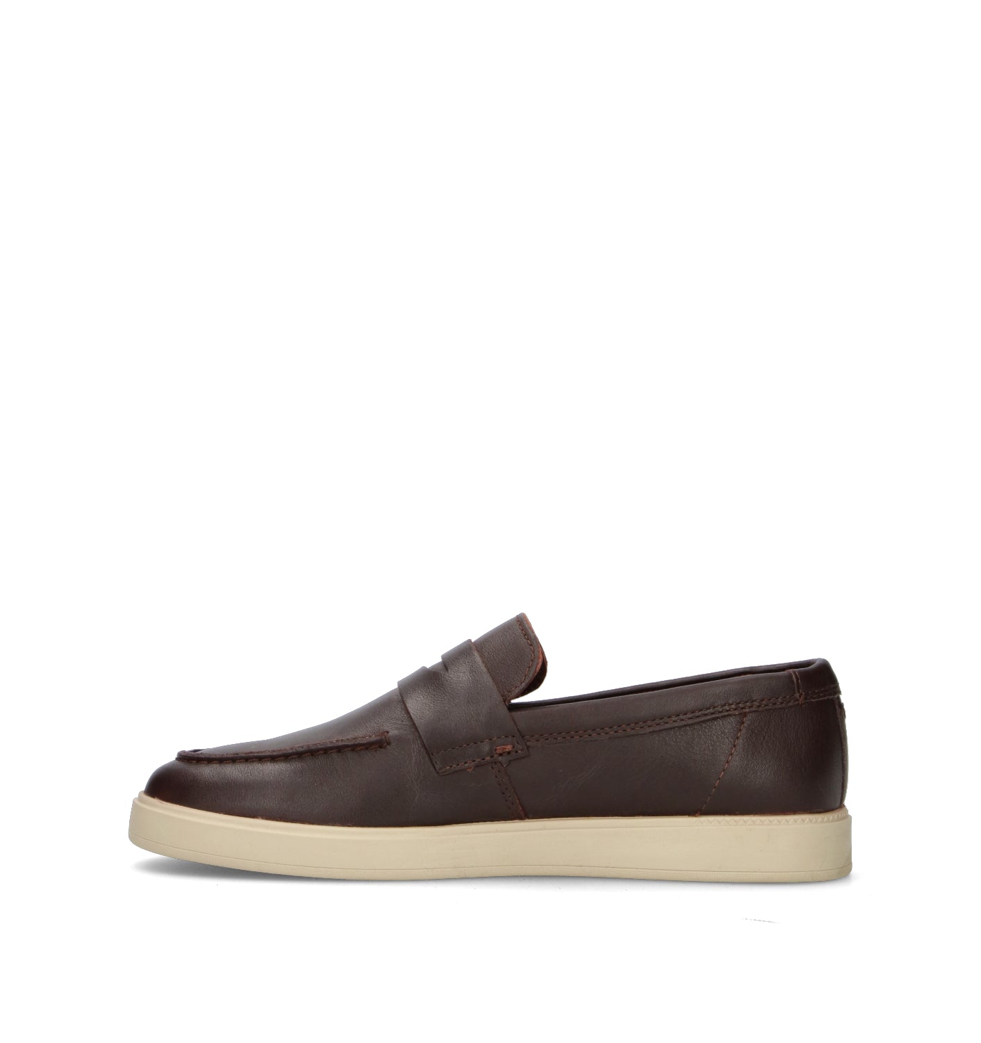 CLARKS CORE LOCKFORD EASY Mocassino uomo marrone in pelle
