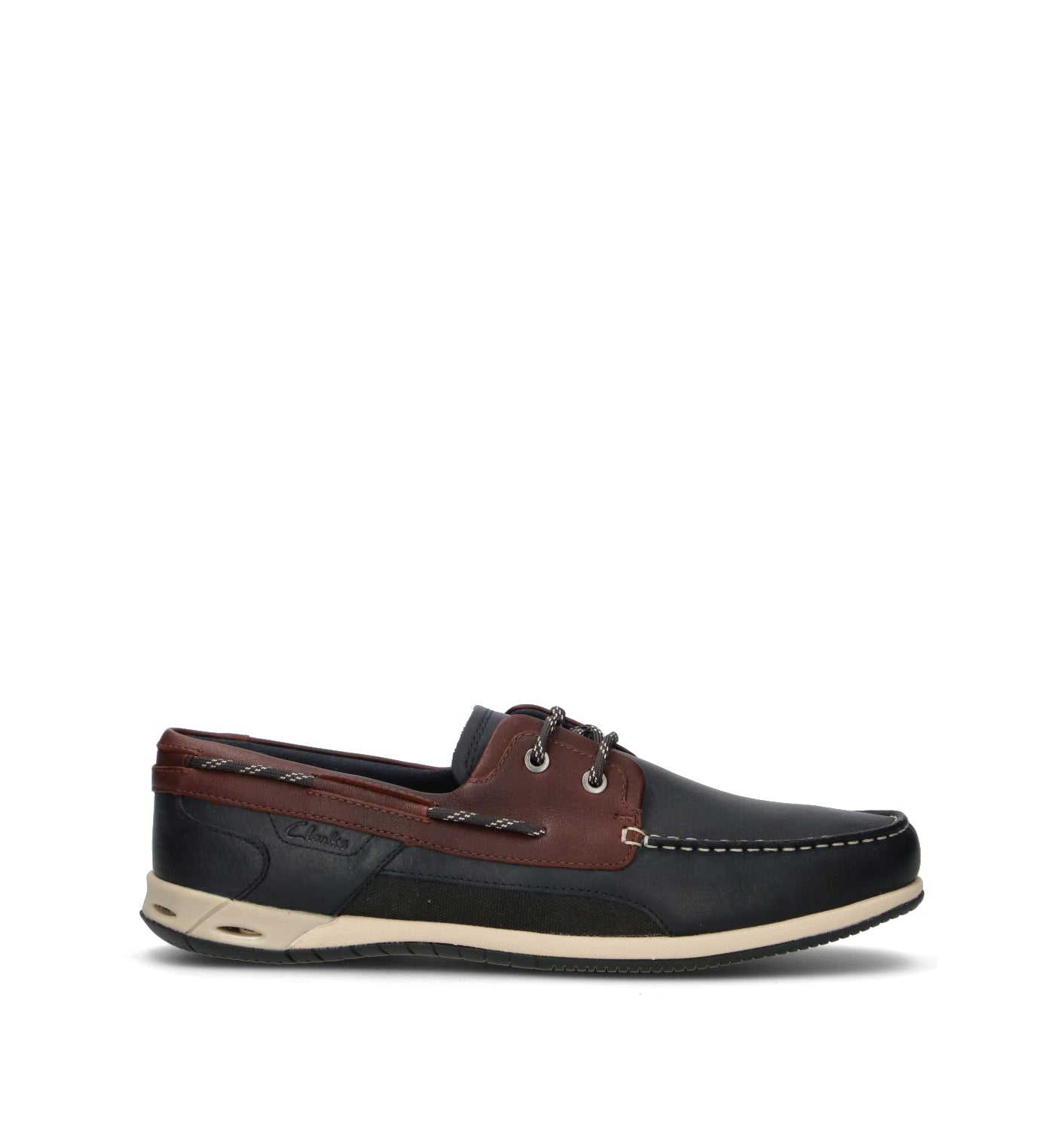 CLARKS CORE ORSON SAIL Scarpa barca uomo blu