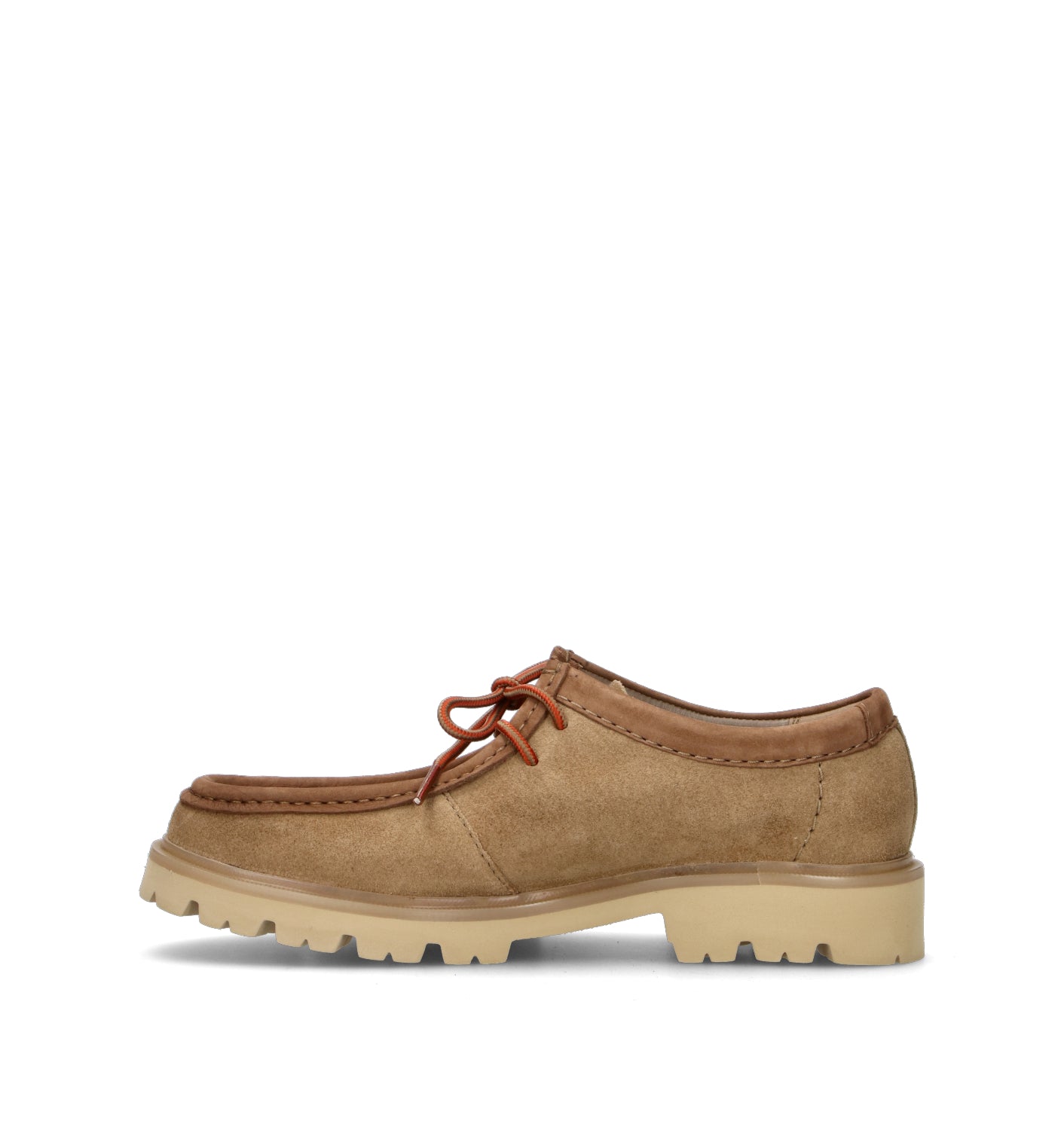CLARKS CORE CLEYHILL SEAM Mocassino uomo beige in suede