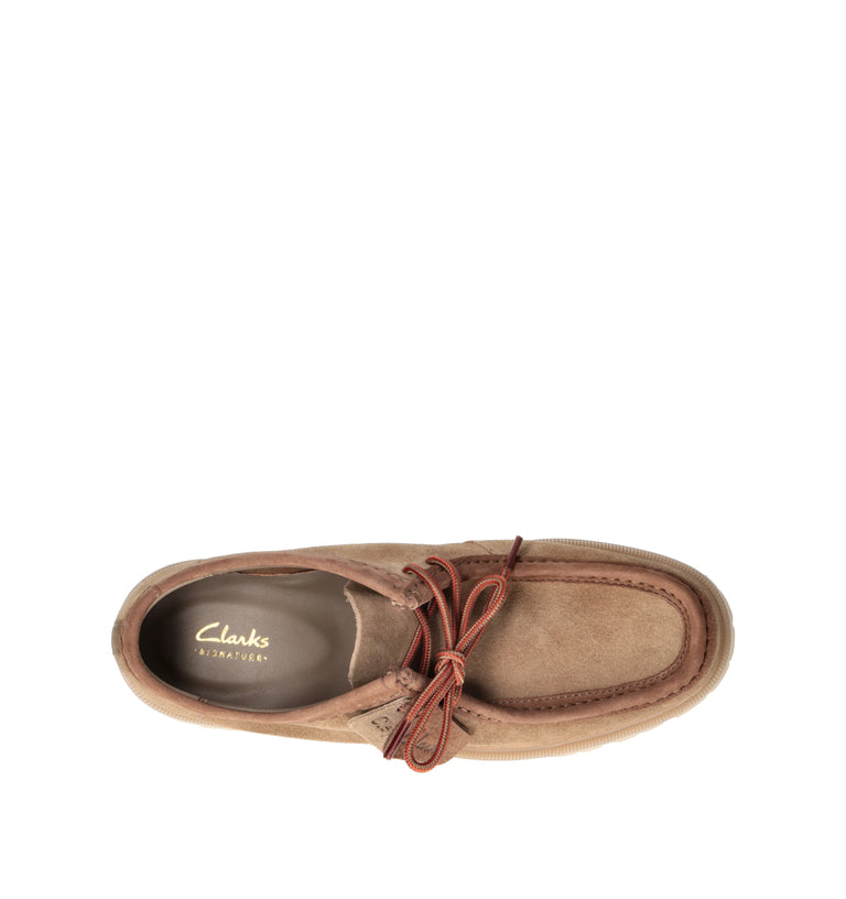 CLARKS CORE CLEYHILL SEAM Mocassino uomo beige in suede