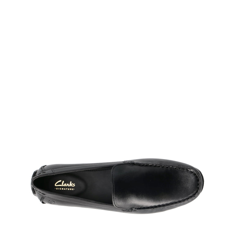 CLARKS CORE Corsley plain Mocassino uomo nero in pelle