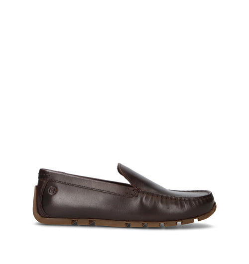 CLARKS CORE CORSLEY PLAIN Mocassino uomo marrone in pelle