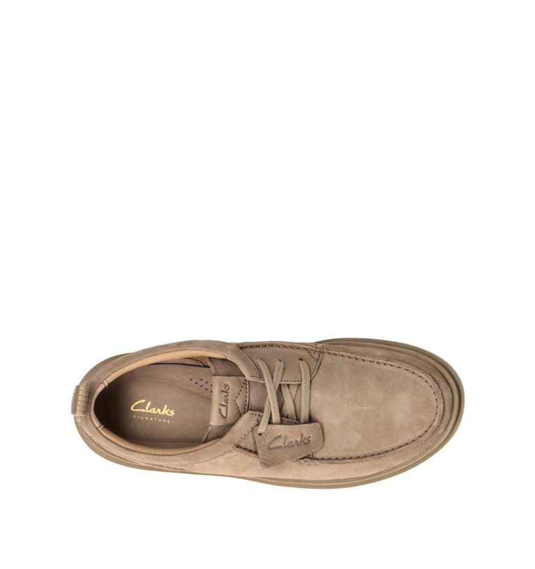 CLARKS CORE POLDEN MOC Mocassino donna beige in suede