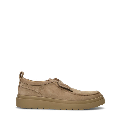CLARKS CORE POLDEN MOC Mocassino donna beige in suede