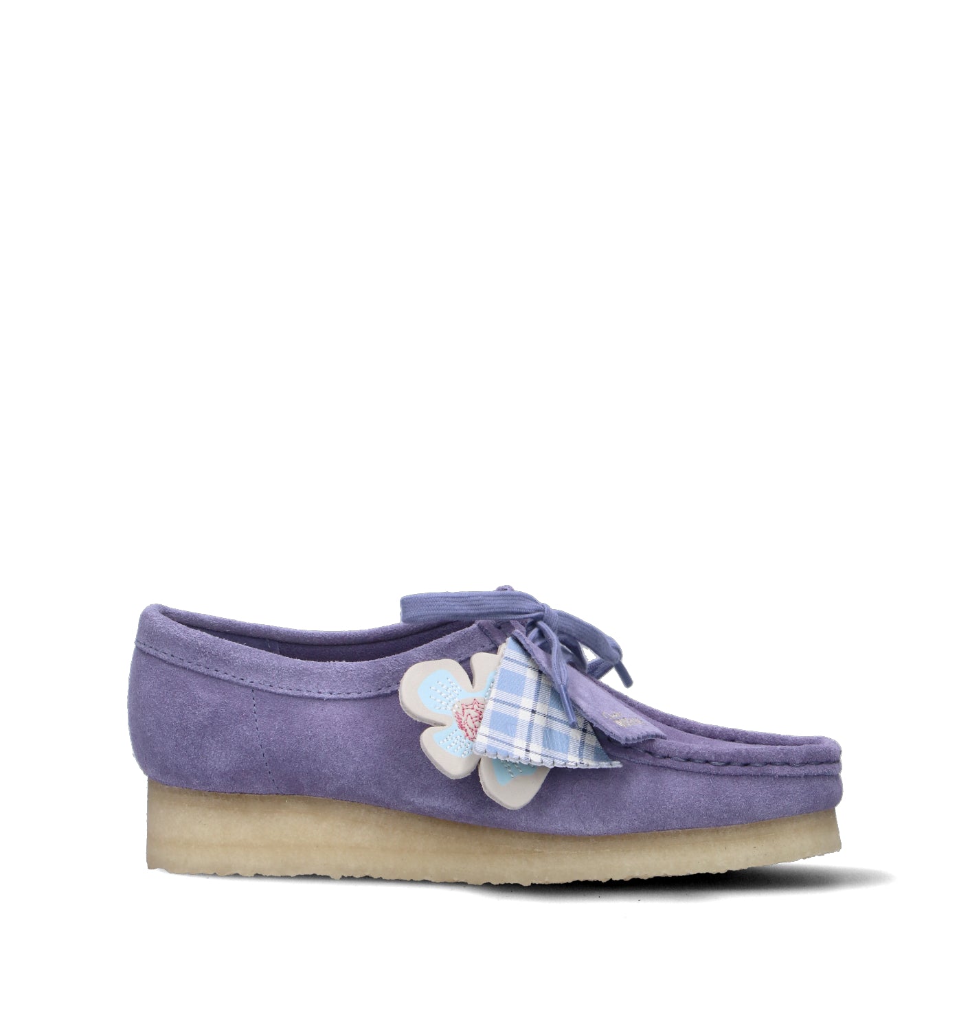CLARKS ORIGINALS WALLABEE Mocassino donna viola in suede