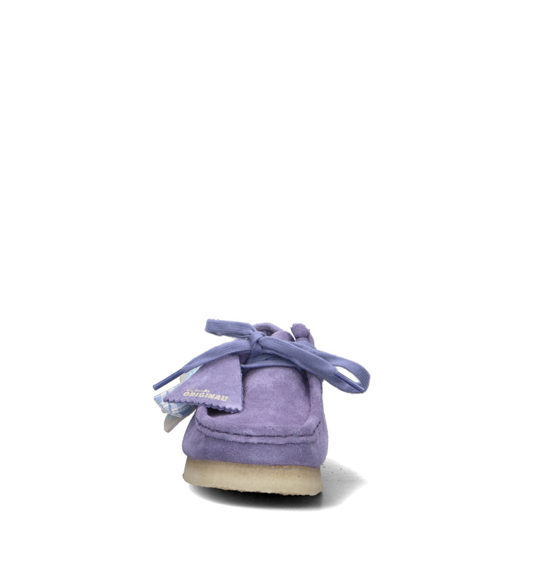 CLARKS ORIGINALS WALLABEE Mocassino donna viola in suede