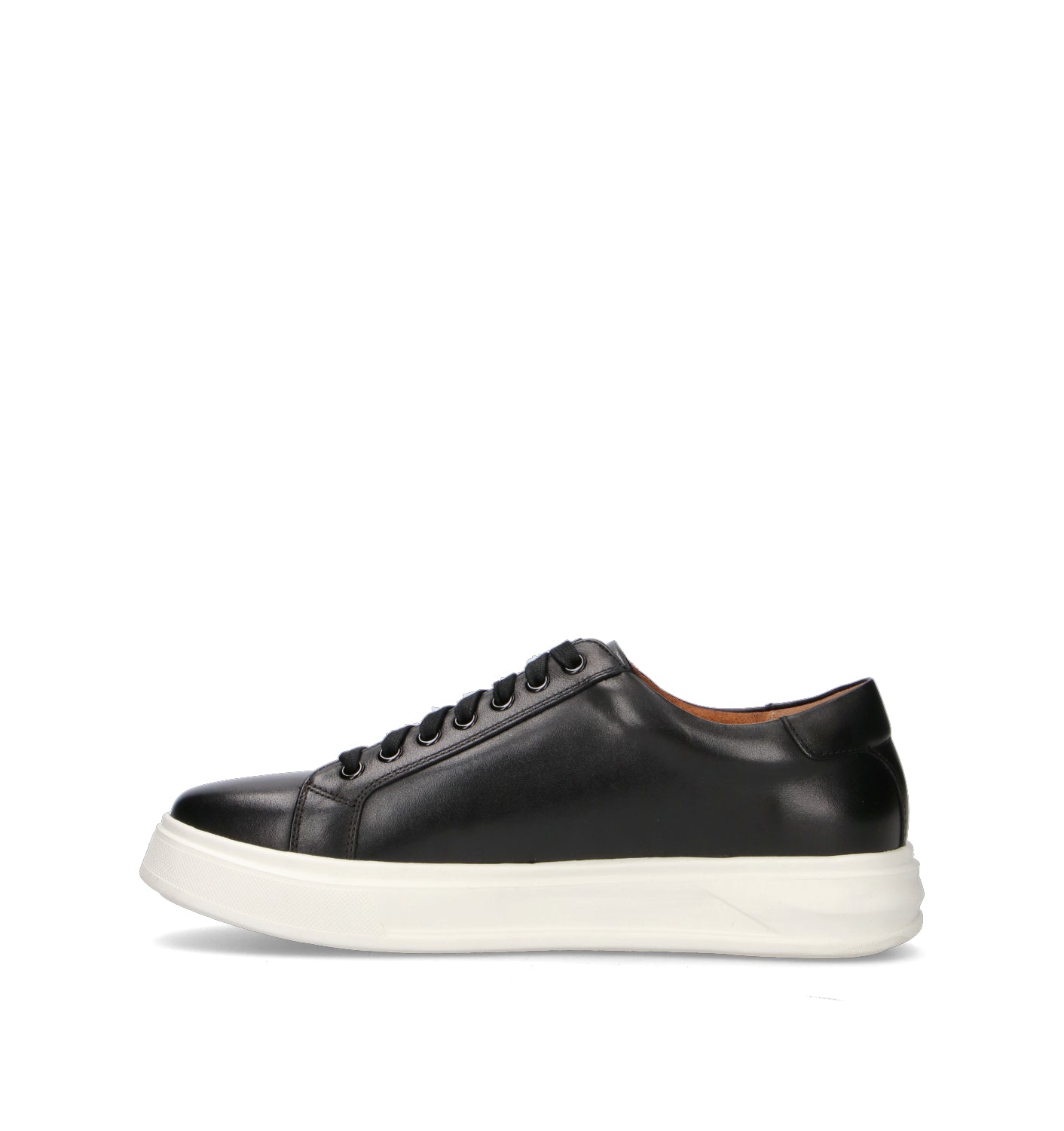 CLARKS CORE GOSWELL TIE Sneaker uomo nera in pelle
