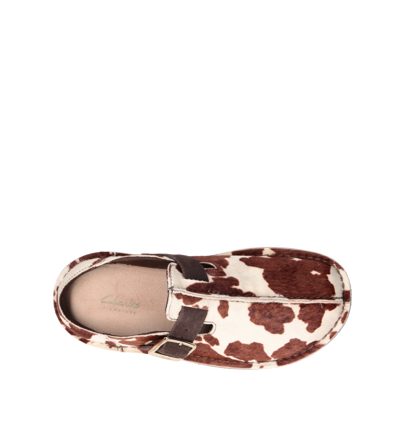 CLARKS CORE SOLSBURY MULE Sabot donna cow in cavallino