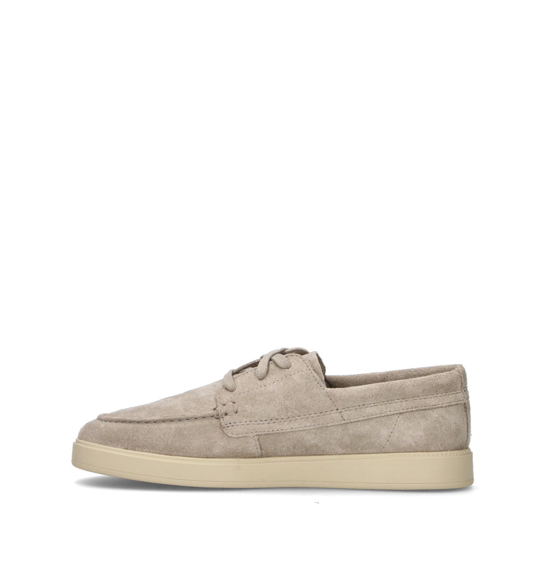 CLARKS CORE LOCKFORD BOAT Mocassino uomo grigio in suede