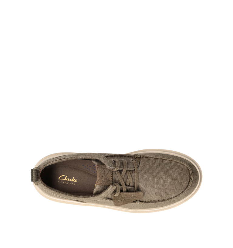 CLARKS CORE POLDEN MOC Mocassino donna oliva