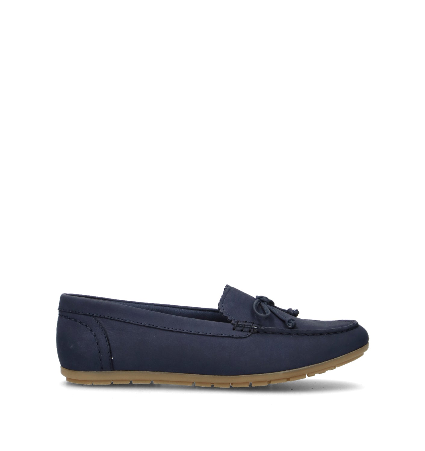 CLARKS ESSENTIALS ELLIOTTE SAIL Mocassino donna blu in nabuk