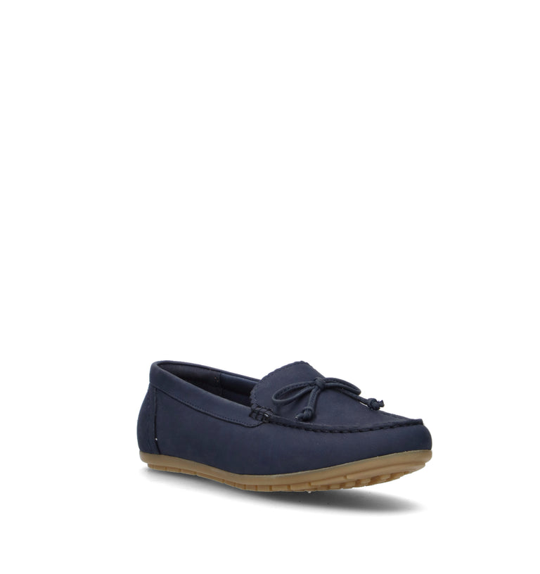 CLARKS ESSENTIALS ELLIOTTE SAIL Mocassino donna blu in nabuk