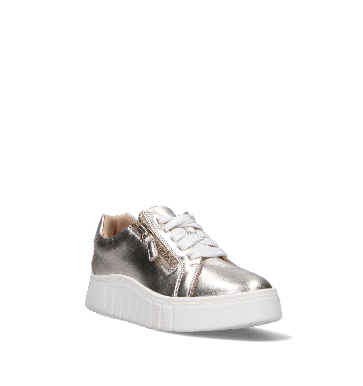 CLARKS ESSENTIALS MYKAH JOY Sneaker donna argento