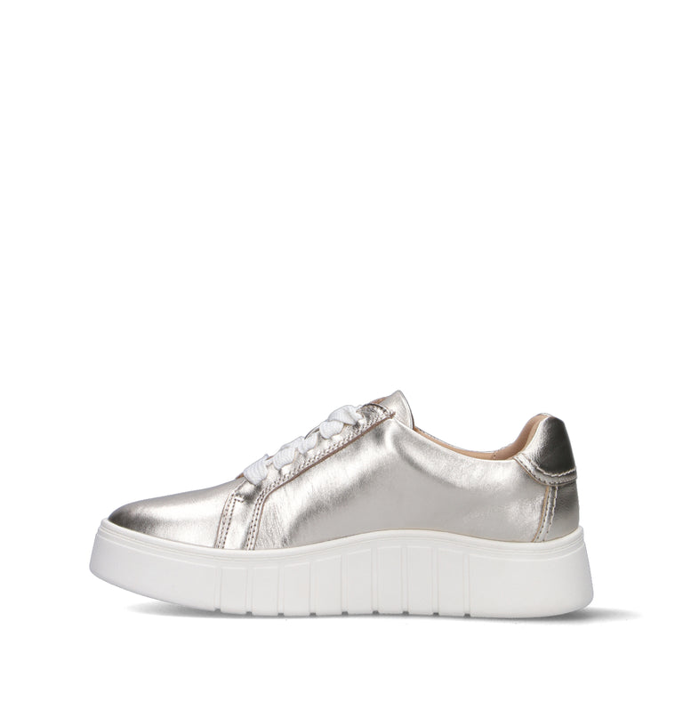 CLARKS ESSENTIALS MYKAH JOY Sneaker donna argento