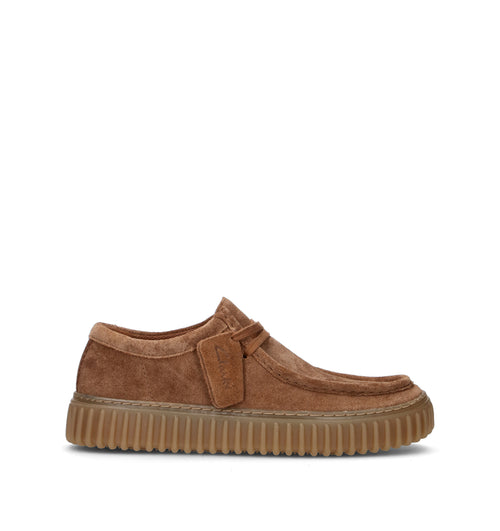 CLARKS CORE TORHIILL LO Mocassino uomo marrone in suede
