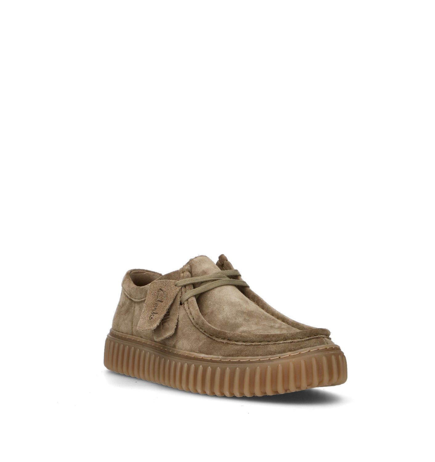 CLARKS CORE TORHIILL LO Mocassino uomo oliva in suede