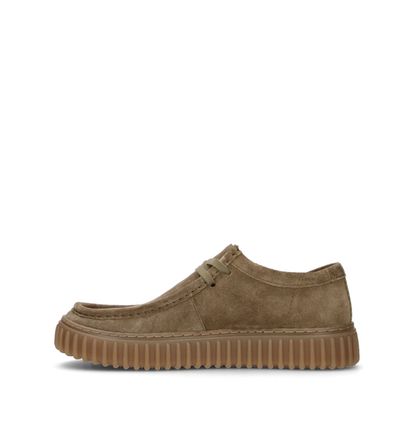 CLARKS CORE TORHIILL LO Mocassino uomo oliva in suede
