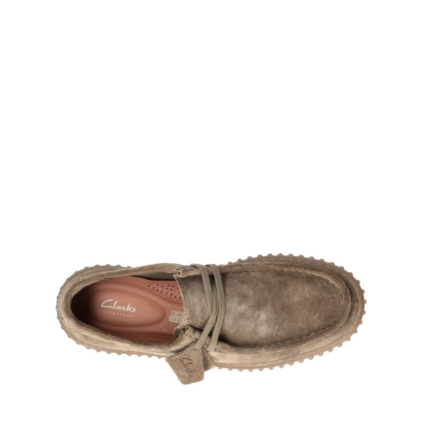 CLARKS CORE TORHIILL LO Mocassino uomo oliva in suede