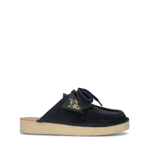 CALRKS ORIGINALS NOMADMULE 2026 Sabot donna blu in nabuk