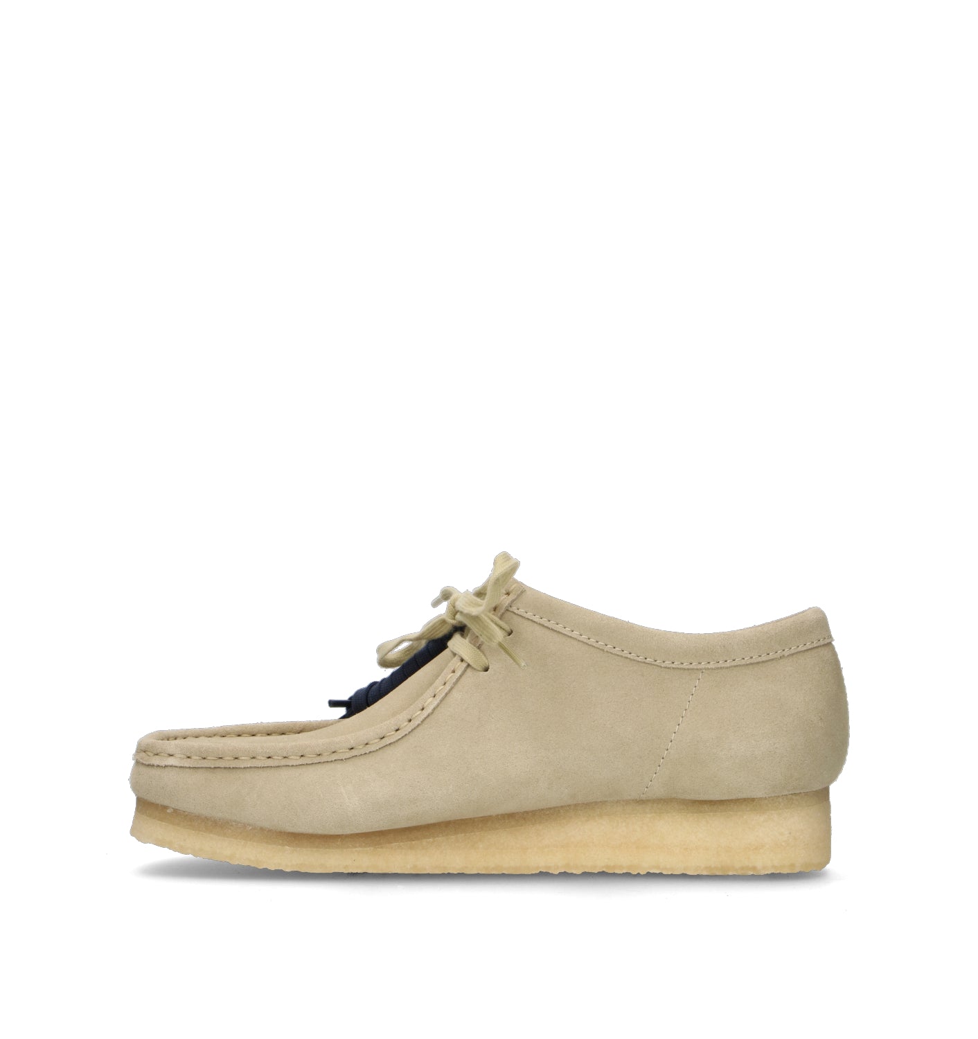 CLARKS ORIGINALS WALLABEE Mocassino uomo beige in suede
