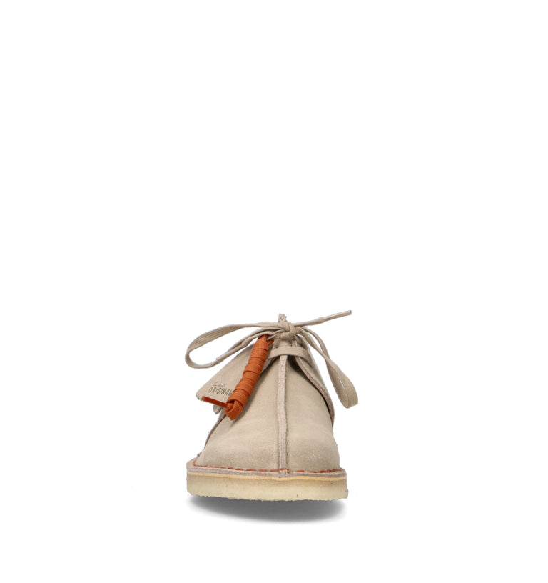 CLARKS ORIGINALS DESERT TREK Polacco uomo beige in suede
