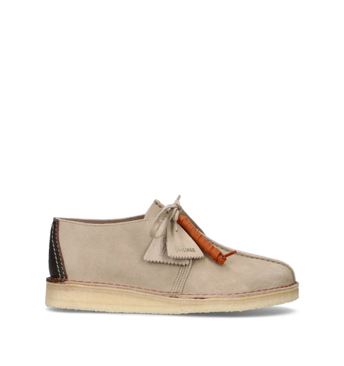 CLARKS ORIGINALS DESERT TREK Polacco uomo beige in suede