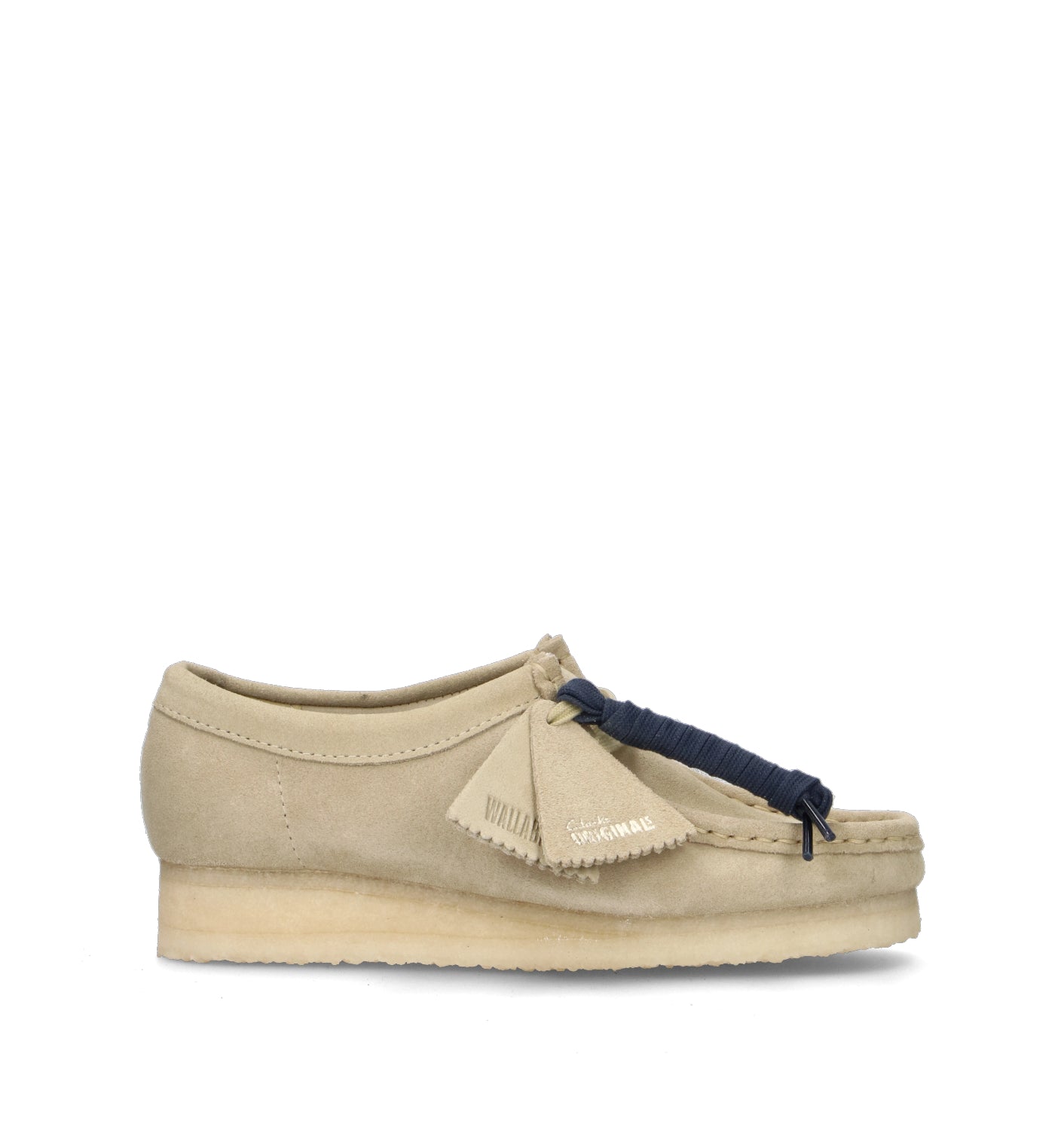 CLARKS ESSENTIALS WALLABEE Mocassino donna beige in suede