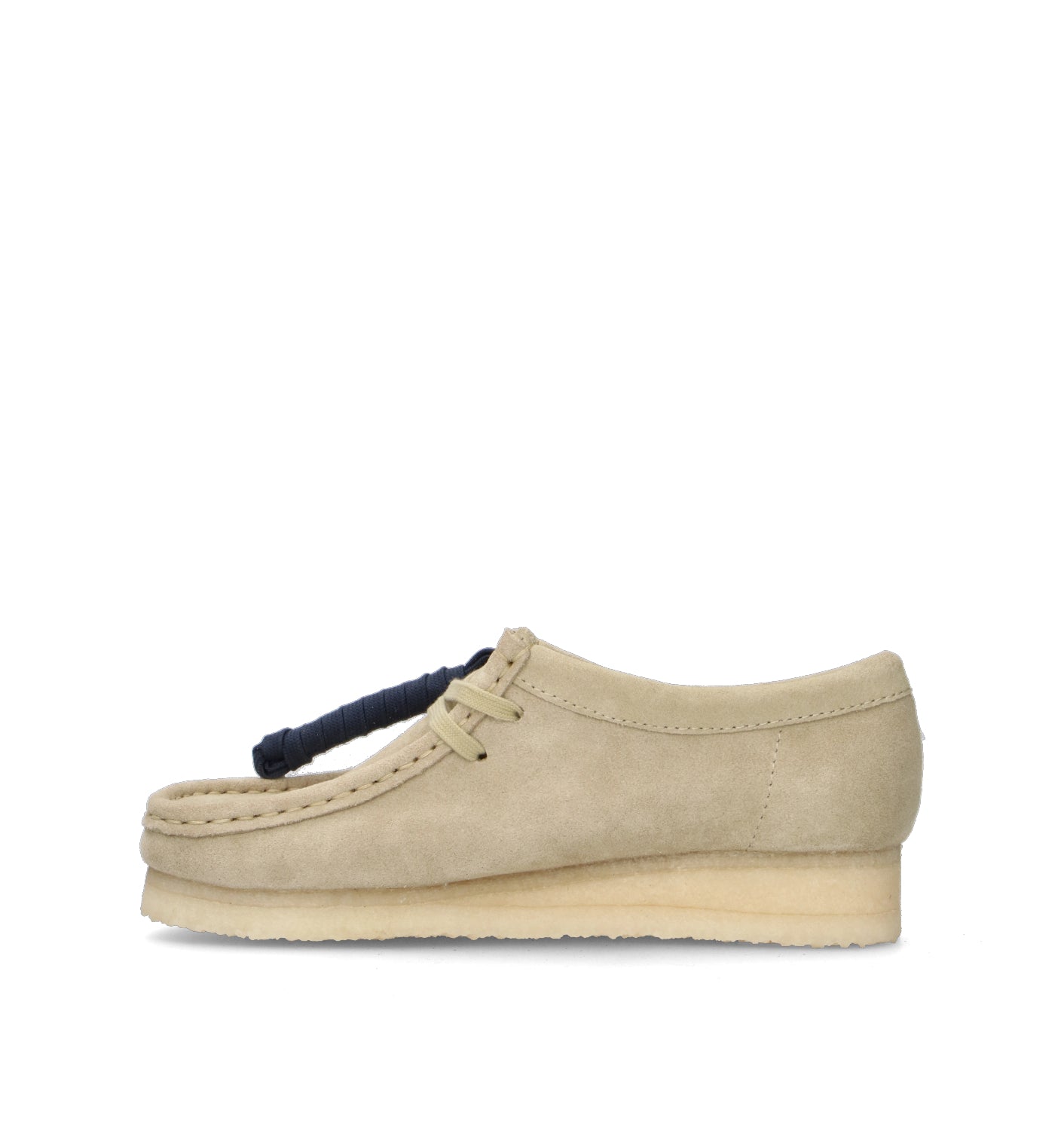 CLARKS ESSENTIALS WALLABEE Mocassino donna beige in suede