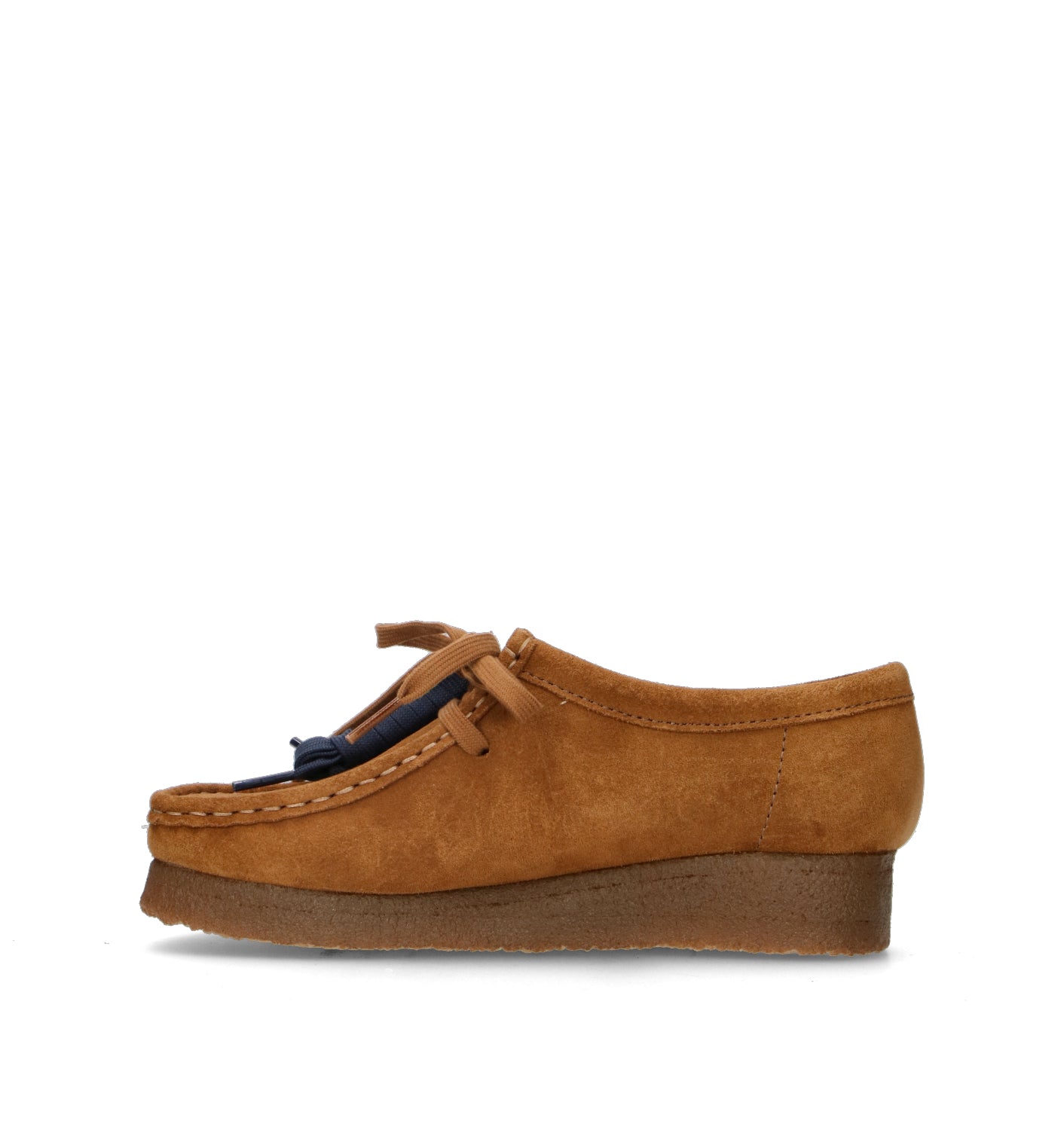CLARKS ESSENTIALS WALLABEE Mocassino donna marrone in suede