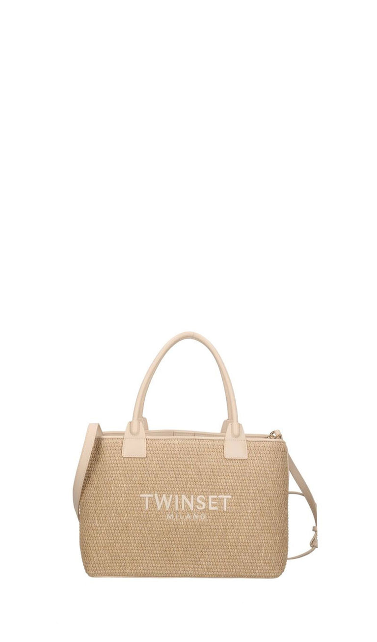 TWIN SET-SIMONA BARBIERI Borsa donna naturale