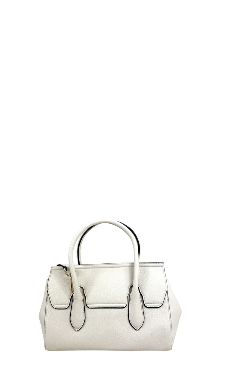 TWIN SET-SIMONA BARBIERI Borsa tracolla donna bianca