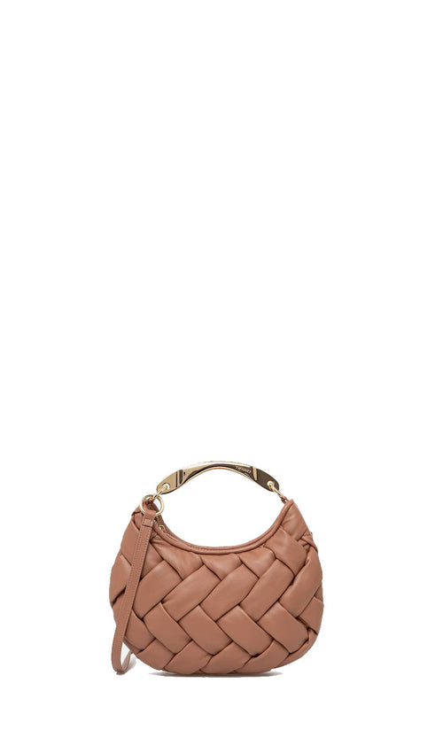 TWIN SET-SIMONA BARBIERI Borsa donna mocha mousse