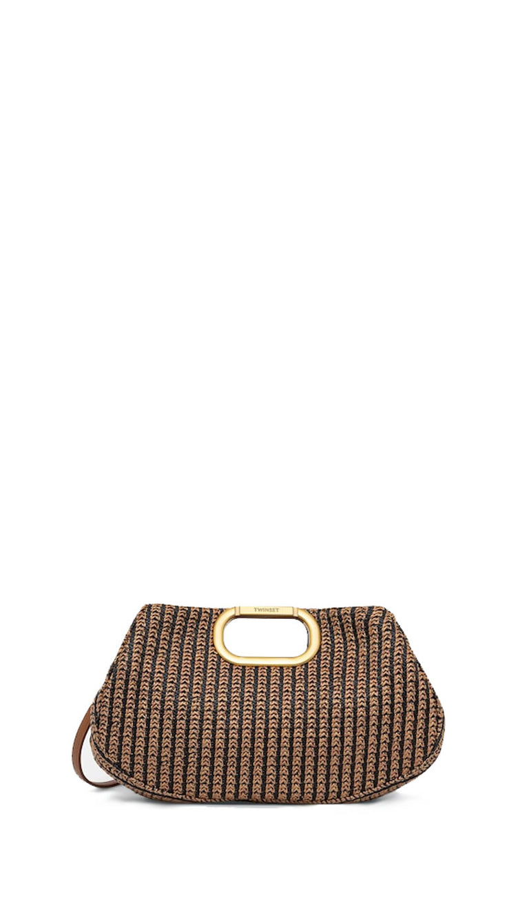 TWIN SET-SIMONA BARBIERI Borsetta donna cuoio