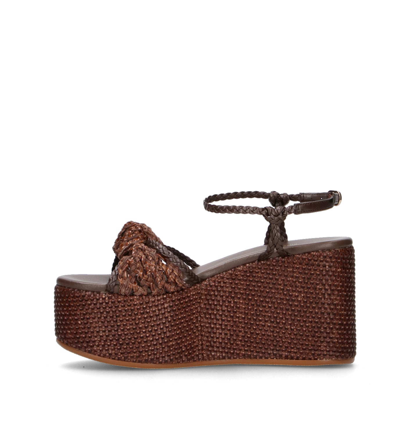 TWIN SET-SIMONA BARBIERI Sandalo donna marrone