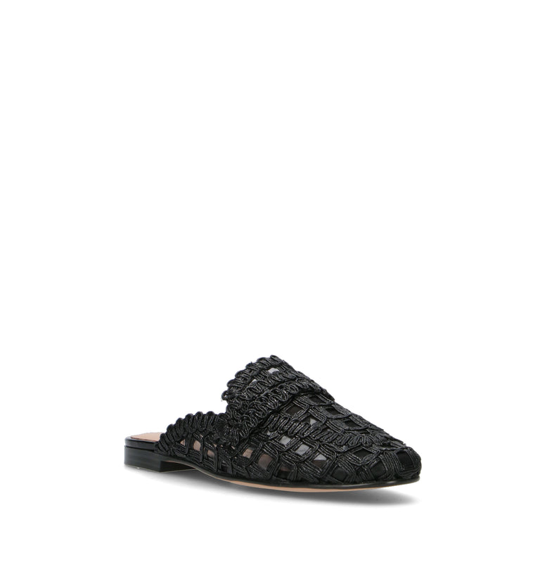 TWIN SET-SIMONA BARBIERI Sabot donna nero