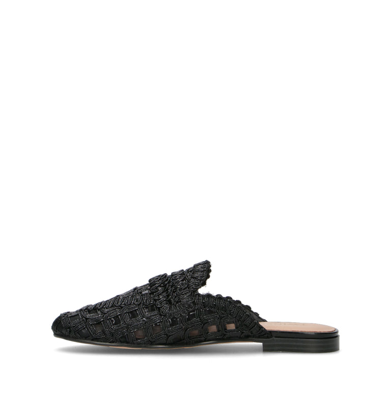 TWIN SET-SIMONA BARBIERI Sabot donna nero