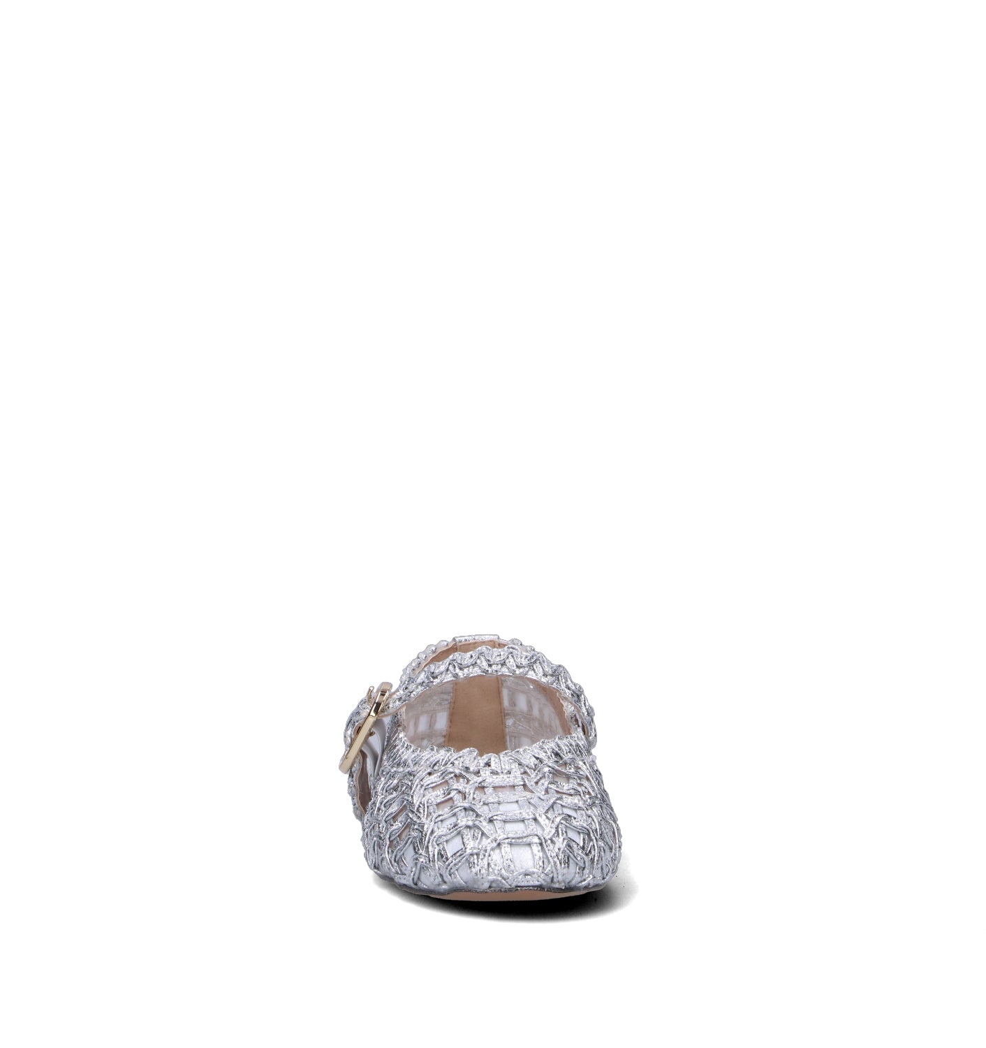 TWIN SET-SIMONA BARBIERI Ballerina donna argento