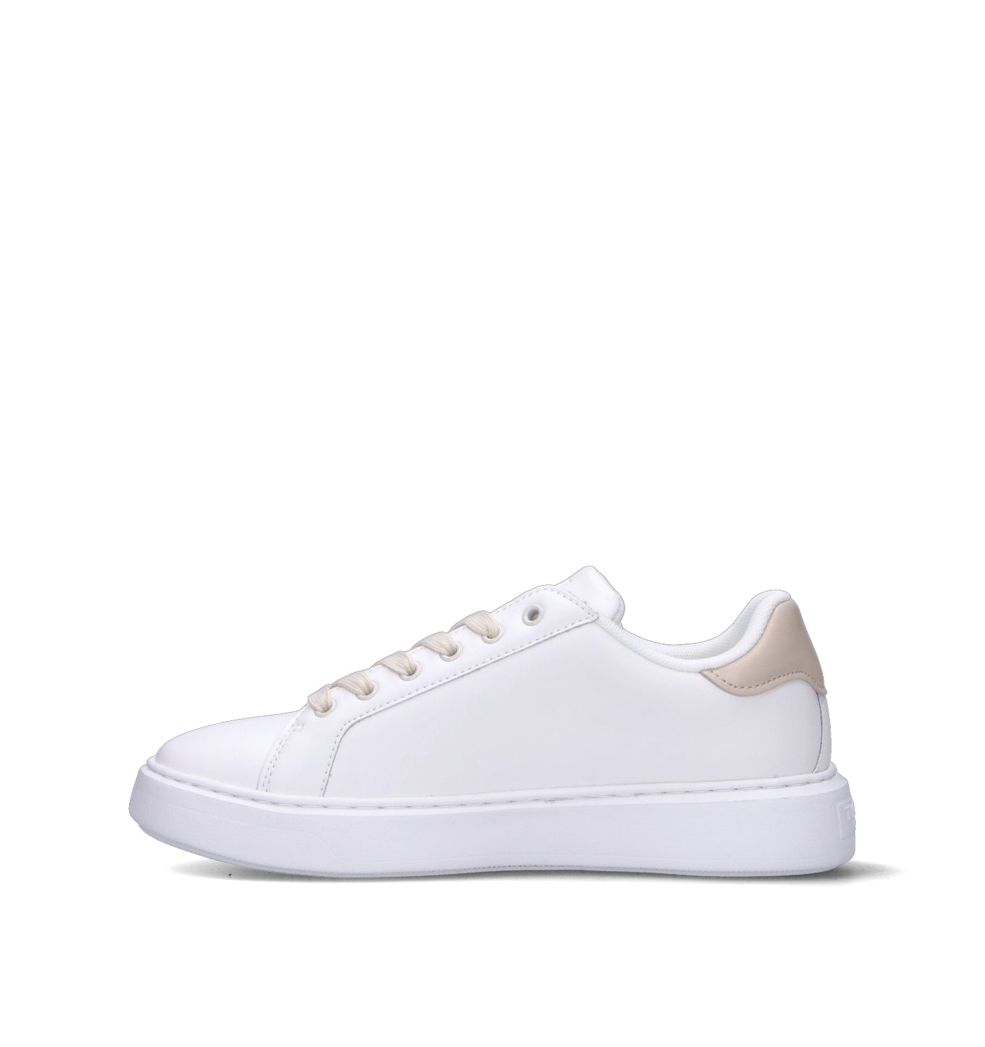 TWIN SET-SIMONA BARBIERI Sneaker donna bianca in pelle