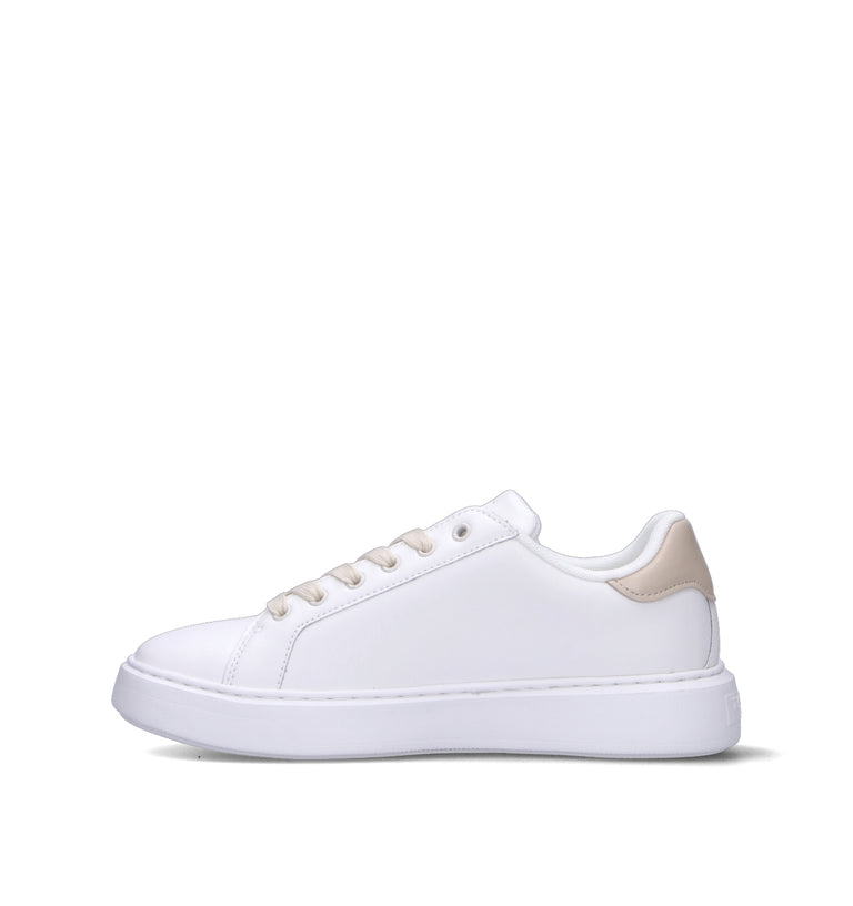TWIN SET-SIMONA BARBIERI Sneaker donna bianca in pelle