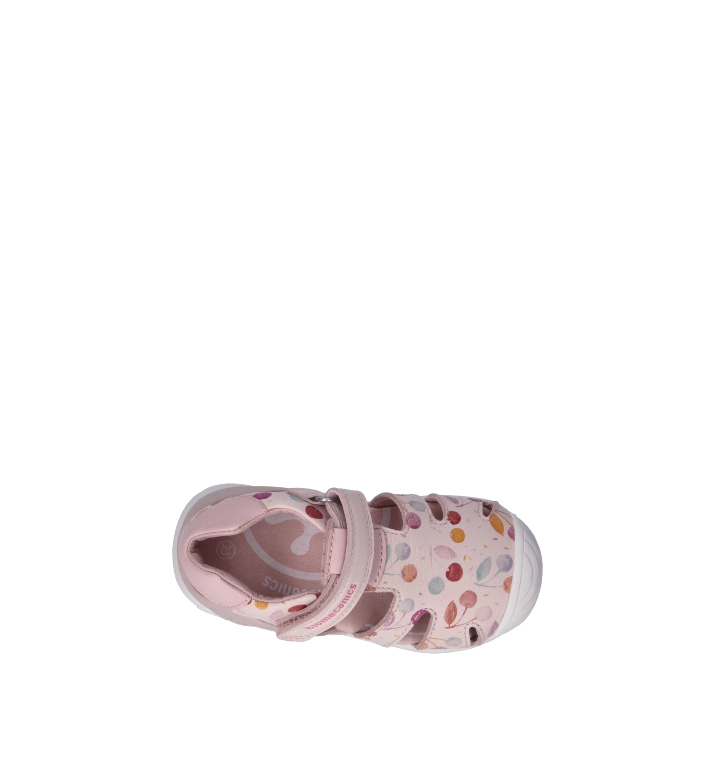 BIOMECANICS Sandalo bimba rosa in pelle