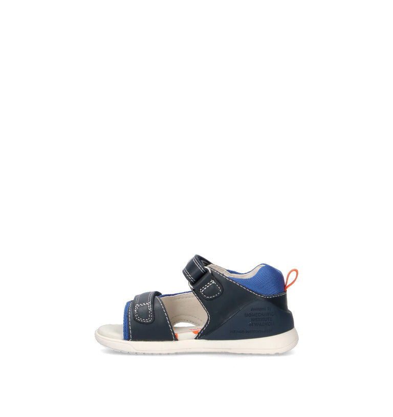BIOMECANICS Sandalo bimbo blu in pelle